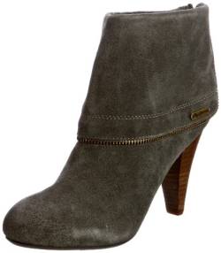 Pepe Jeans Damen Tami Side Zip Boot Leder Wildleder, grau, 36 EU von Pepe Jeans