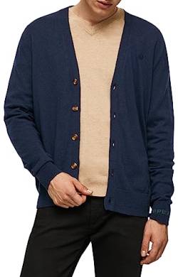 Pepe Jeans Herren Andre Cardigan Sweater, Blue (Dulwich), L von Pepe Jeans