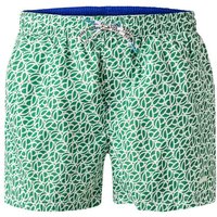 Pepe Jeans Herren Badeshorts grün Mikrofaser Gemustert von Pepe Jeans