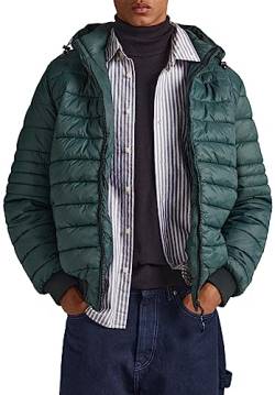 Pepe Jeans Herren Billy Puffer Jacket, Green (Regent Green), L von Pepe Jeans