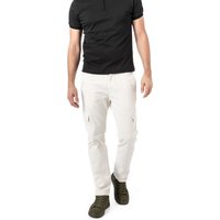 Pepe Jeans Herren Cargohose weiß Baumwolle Slim Fit von Pepe Jeans