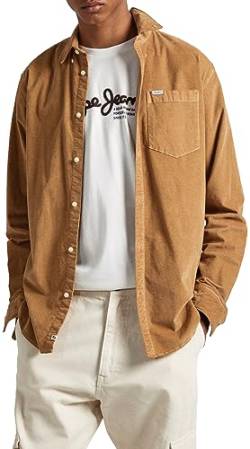 Pepe Jeans Herren Coleford Shirt, Brown (Mixing), L von Pepe Jeans
