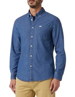 Pepe Jeans Herren Cranmore Shirt, Blue (Union Blue), L von Pepe Jeans