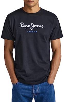 Pepe Jeans Herren Eggo Long T-Shirt, 999schwarz, M von Pepe Jeans