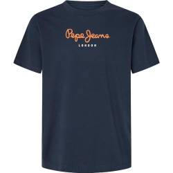 Pepe Jeans Herren Eggo N T-Shirt, Blau (Dulwich Blue), L von Pepe Jeans