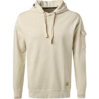 Pepe Jeans Herren Hoodie beige Baumwolle unifarben von Pepe Jeans