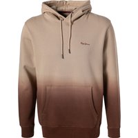 Pepe Jeans Herren Hoodie beige Baumwolle unifarben von Pepe Jeans