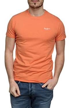 Pepe Jeans Herren Jack T-Shirt, Orange (Squash Orange), S von Pepe Jeans