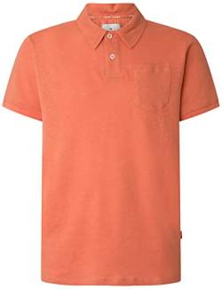 Pepe Jeans Herren Jato Polo, Orange (Squash Orange), XXL von Pepe Jeans