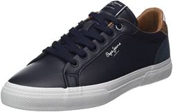 Pepe Jeans Herren Kenton Court M Sneaker, Blue (Navy), 41 EU von Pepe Jeans