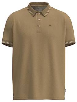 Pepe Jeans Herren Lisson Polo Shirt, Brown (Camel), L von Pepe Jeans