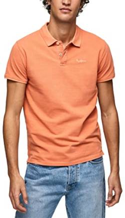 Pepe Jeans Herren Oliver Gd Polo, Orange (Squash Orange), XXL von Pepe Jeans