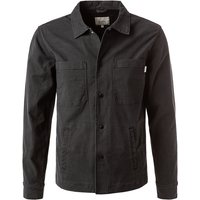 Pepe Jeans Herren Overshirt schwarz Baumwoll-Stretch von Pepe Jeans