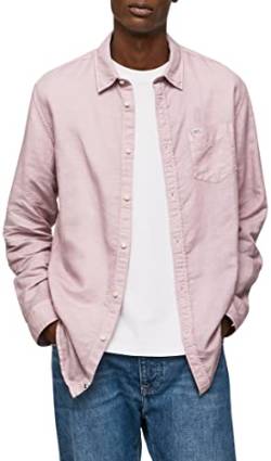 Pepe Jeans Herren Parker Long Shirt, Pink (Bleach Pink), M von Pepe Jeans