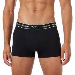 Pepe Jeans Herren Pepe TK 3P Trunks, Black (Black), XXL (3er Pack) von Pepe Jeans