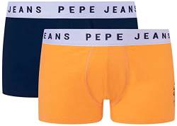Pepe Jeans Herren Placed P Tk 2P Trunks, Orange (Orange), XL (2er Pack) von Pepe Jeans