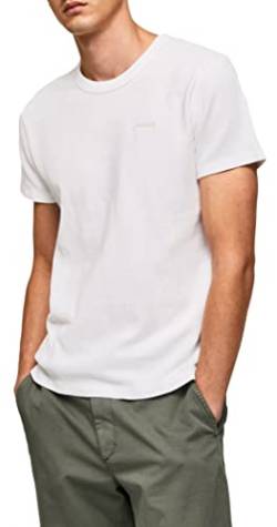 Pepe Jeans Herren Relford T-Shirt, White (White), XL von Pepe Jeans