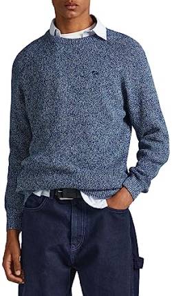 Pepe Jeans Herren Sherwood Pullover Sweater, Blue (Dulwich), S von Pepe Jeans