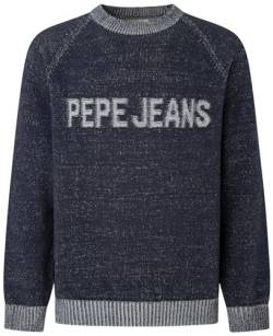 Pepe Jeans Herren Stepney Pullover Sweater, Blue (Dulwich), M von Pepe Jeans