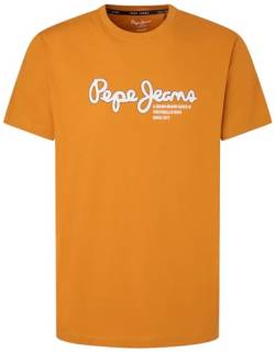 Pepe Jeans Herren Wido T-Shirt, Yellow (Ochre Yellow), M von Pepe Jeans