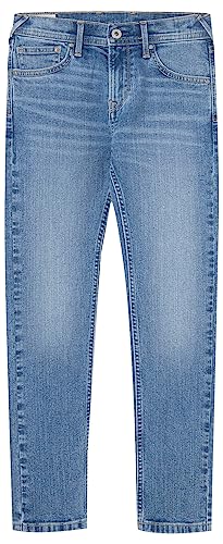 Pepe Jeans Jungen Finly Jeans, Blue (Denim-CR4), 8 Years von Pepe Jeans