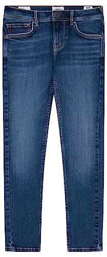 Pepe Jeans Jungen Finly Jeans, Blue (Denim-XV2), 6 Years von Pepe Jeans