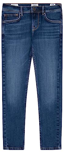 Pepe Jeans Jungen Finly Jeans, Blue (Denim-XV2), 8 Years von Pepe Jeans