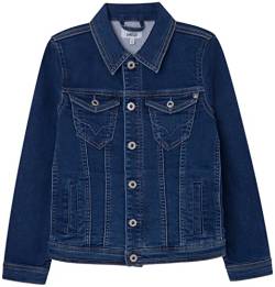 Pepe Jeans Jungen Jacken Legendary, Blau (Denim-JS0), 10 Jahre von Pepe Jeans