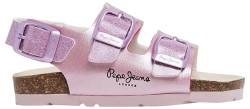 Pepe Jeans Mädchen Oban Bay Gk Sandale, Rosa (Wasched Rose Pink), 10,5 von Pepe Jeans