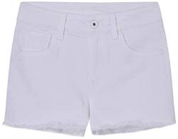 Pepe Jeans Mädchen Patty Shorts, White (Denim-TR0), 10 Years von Pepe Jeans