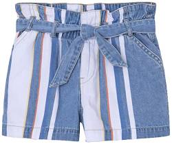 Pepe Jeans Mädchen Pheebe Shorts, Blue (Denim), 8 Years von Pepe Jeans