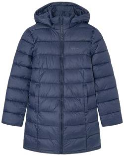 Pepe Jeans Mädchen Simone Long Jacket, Blue (Dulwich), 14 Years von Pepe Jeans