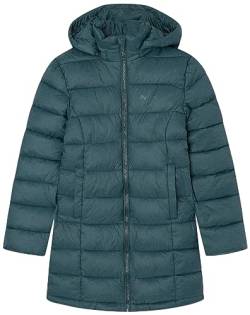 Pepe Jeans Mädchen Simone Long Jacket, Green (Regent Green), 14 Years von Pepe Jeans