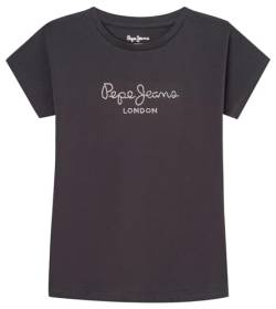 Pepe Jeans Mädchen-T-Shirt Nuria, Grau (Infinity Grey), 12 Jahre von Pepe Jeans