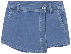 Pepe Jeans Mädchen Tammy Jr Shorts, Blue (Denim), 16 Years von Pepe Jeans