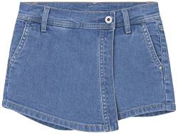 Pepe Jeans Mädchen Tammy Jr Shorts, Blue (Denim), 18 Years von Pepe Jeans