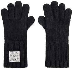 Pepe Jeans Mädchen Zilde Gloves, Black (Black), L von Pepe Jeans
