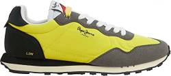 Pepe Jeans Natch Male Retro Sneaker Gelb, gelb, 40 EU von Pepe Jeans