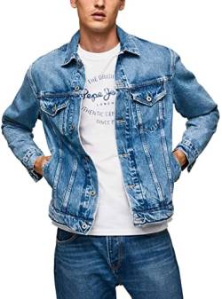 Pepe Jeans Pinners Jacke aus Jeans, Blau für Herren, blau, X-Large von Pepe Jeans