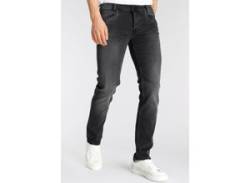 Regular-fit-Jeans PEPE JEANS "Spike" Gr. 33, Länge 32, schwarz (washed black) Herren Jeans Regular Fit von Pepe Jeans