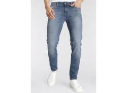 Skinny-fit-Jeans PEPE JEANS "Finsbury" Gr. 34, Länge 34, blau (medium blue) Herren Jeans Skinny-Jeans von Pepe Jeans