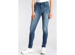 Skinny-fit-Jeans PEPE JEANS "Regent" Gr. 26, Länge 30, blau (medium blue) Damen Jeans Röhrenjeans von Pepe Jeans