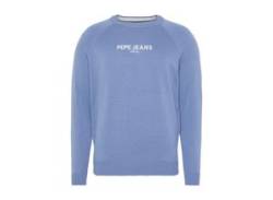 Strickpullover PEPE JEANS Gr. S, blau (light thames) Herren Pullover Strick-Kick von Pepe Jeans