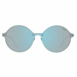 Unisex-Sonnenbrille von Pepe Jeans: Blaues Design mit polarisiertem Spiegelobjektiv von Pepe Jeans