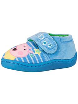 Peppa Pig Jungen Hausschuhe George Pig Blau EU 26 (UK 8) von Peppa Pig