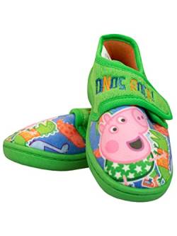 Peppa Pig Jungen Hausschuhe George Pig Grün 23 von Peppa Pig