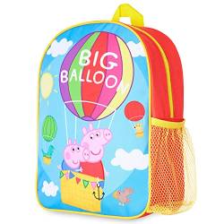 Peppa Pig Kinderrucksack Mädchen Schulranzen Kindergarten Rucksack für Kinder(Mehrfarbigen) von Peppa Pig