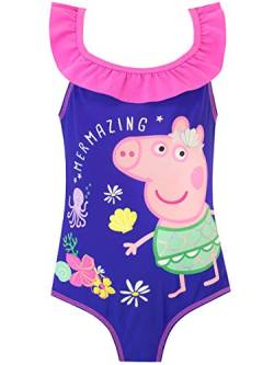 Peppa Pig Mädchen Badeanzug Rosa 104 von Peppa Pig