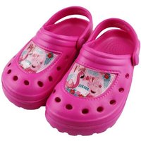 Peppa Pig Peppa Wutz Kinder Mädchen Clogs Clog Gr. 24 bis 31, Rosa von Peppa Pig