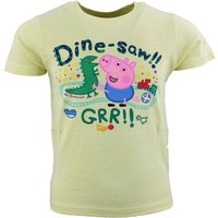 Peppa Pig Print-Shirt Peppa Wutz George Saurier Kinder T-Shirt Gr. 92 bis 116, Baumwolle von Peppa Pig